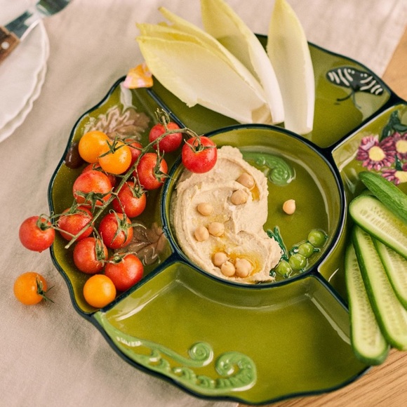Anthropologie Other - Faye x Anthropologie stoneware Crudite Serving Platter